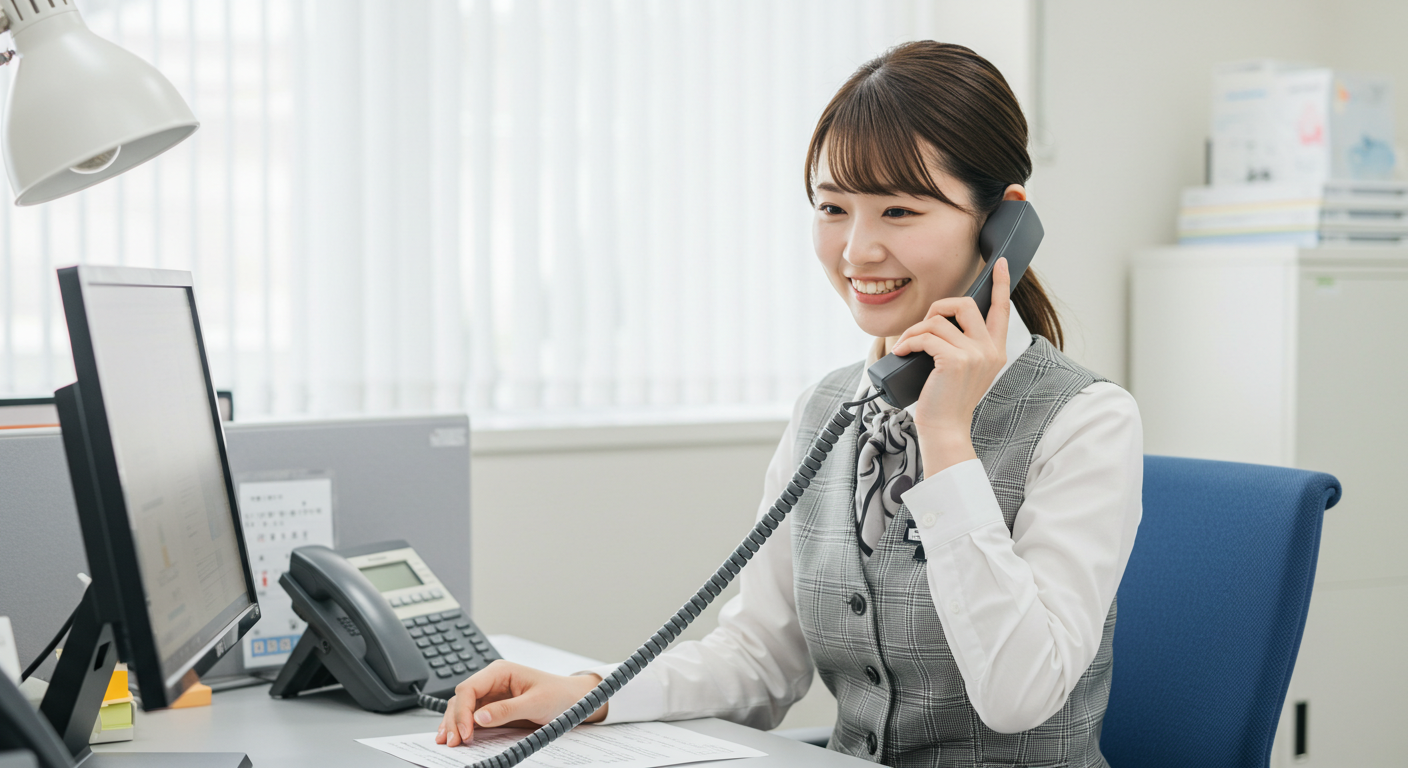 お客様との通話対応