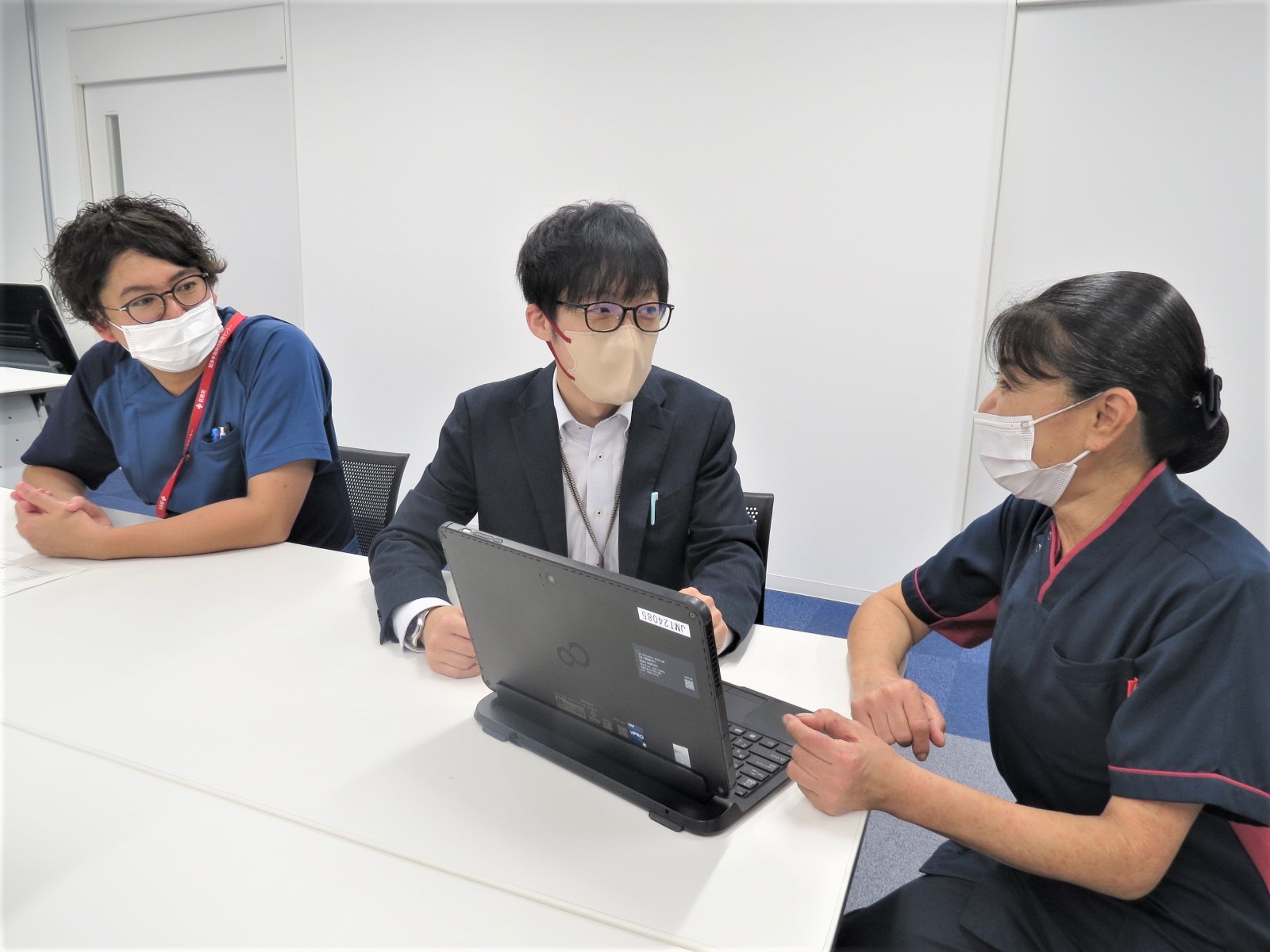 通話履歴や集計を確認しながら、お話しいただきました